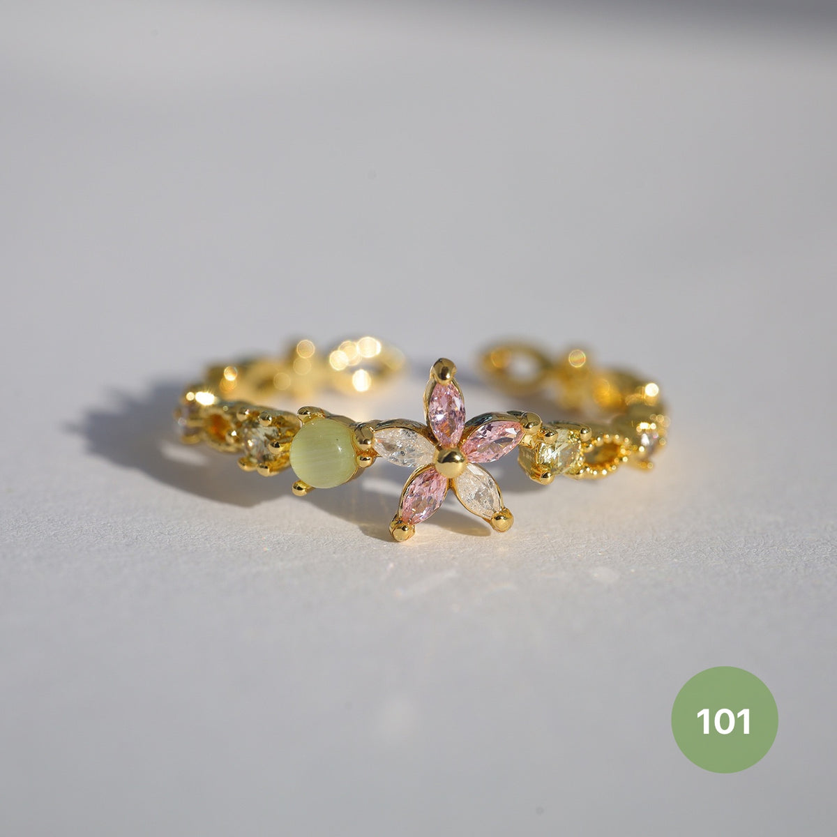 Dainty Rings - golden and silver