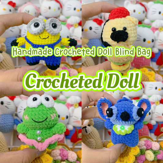 Handmade Crocheted Doll - Blind Bag