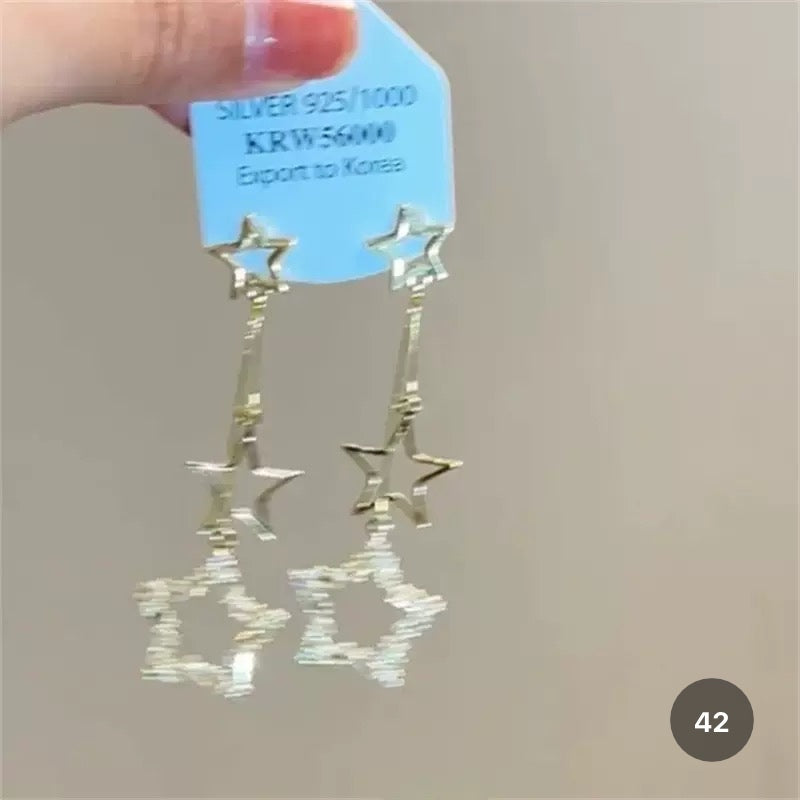New Dainty Dangle Earrings