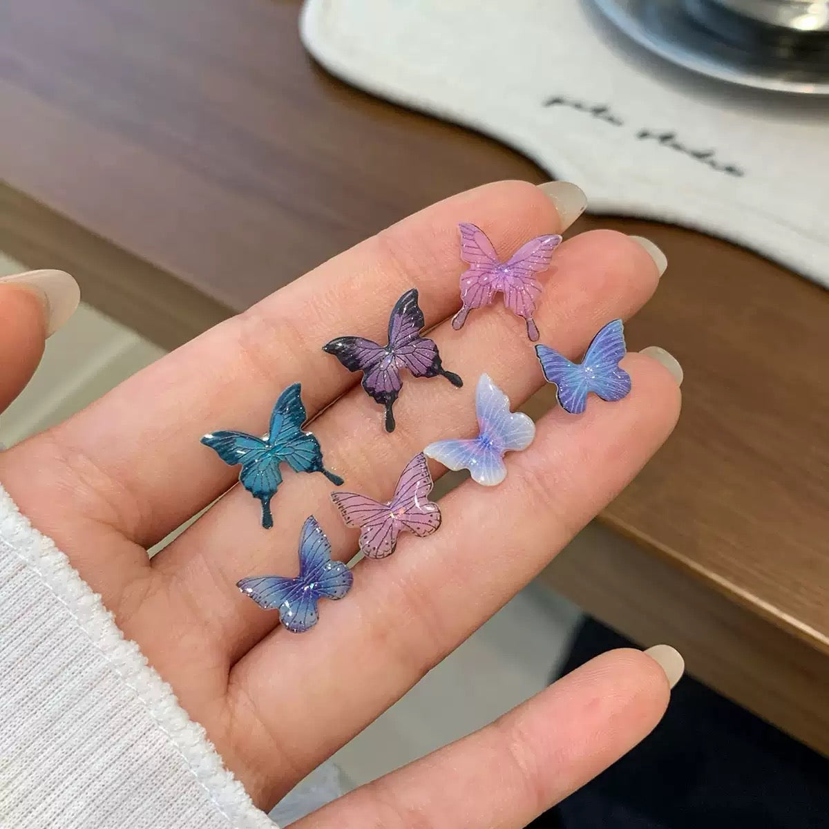 New Butterfly Earring Set