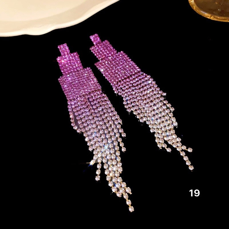 Purple Series Luxury Earrings