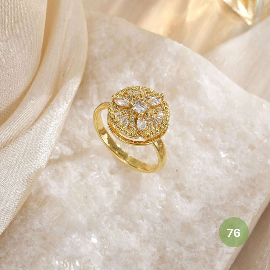 Golden Spinner Ring