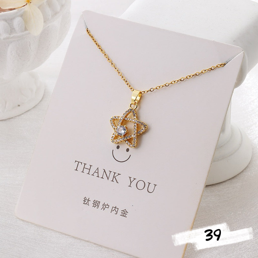 Shiny Golden Necklace