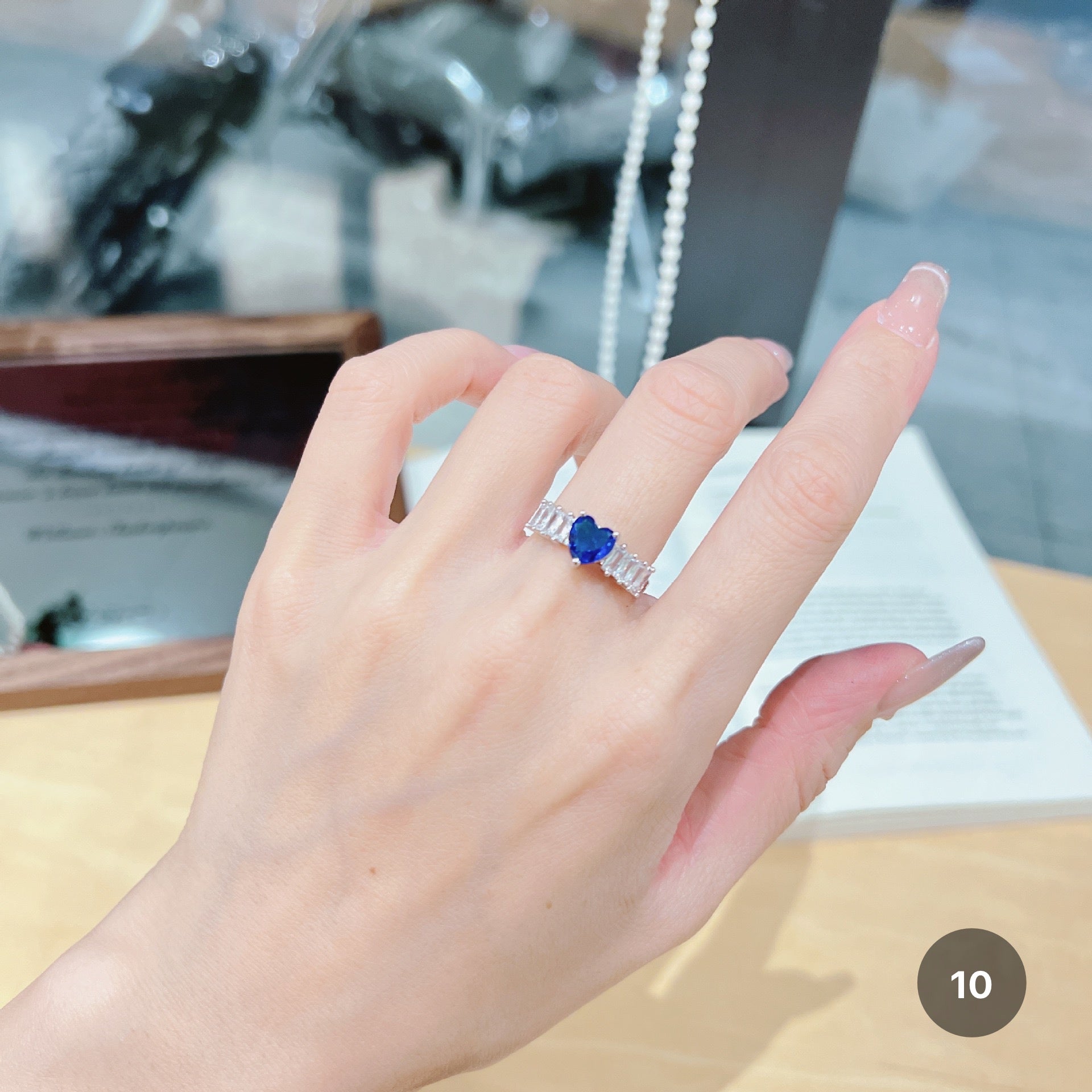 Blue Series Rings
