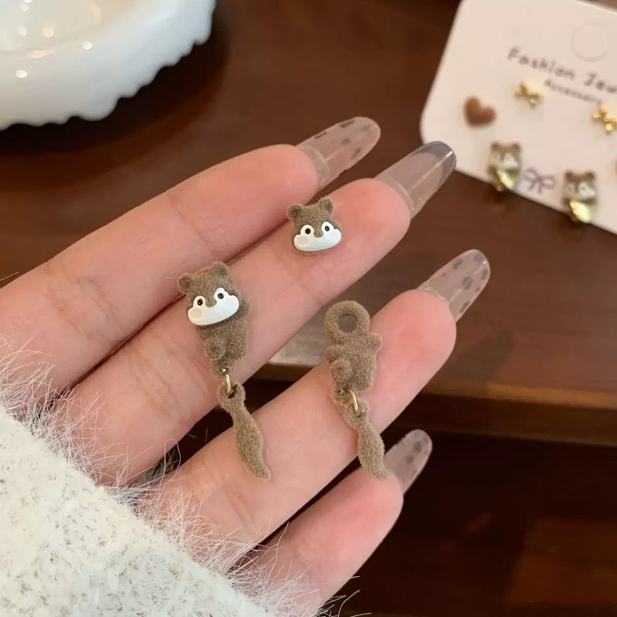 Squirrel Series Earrings