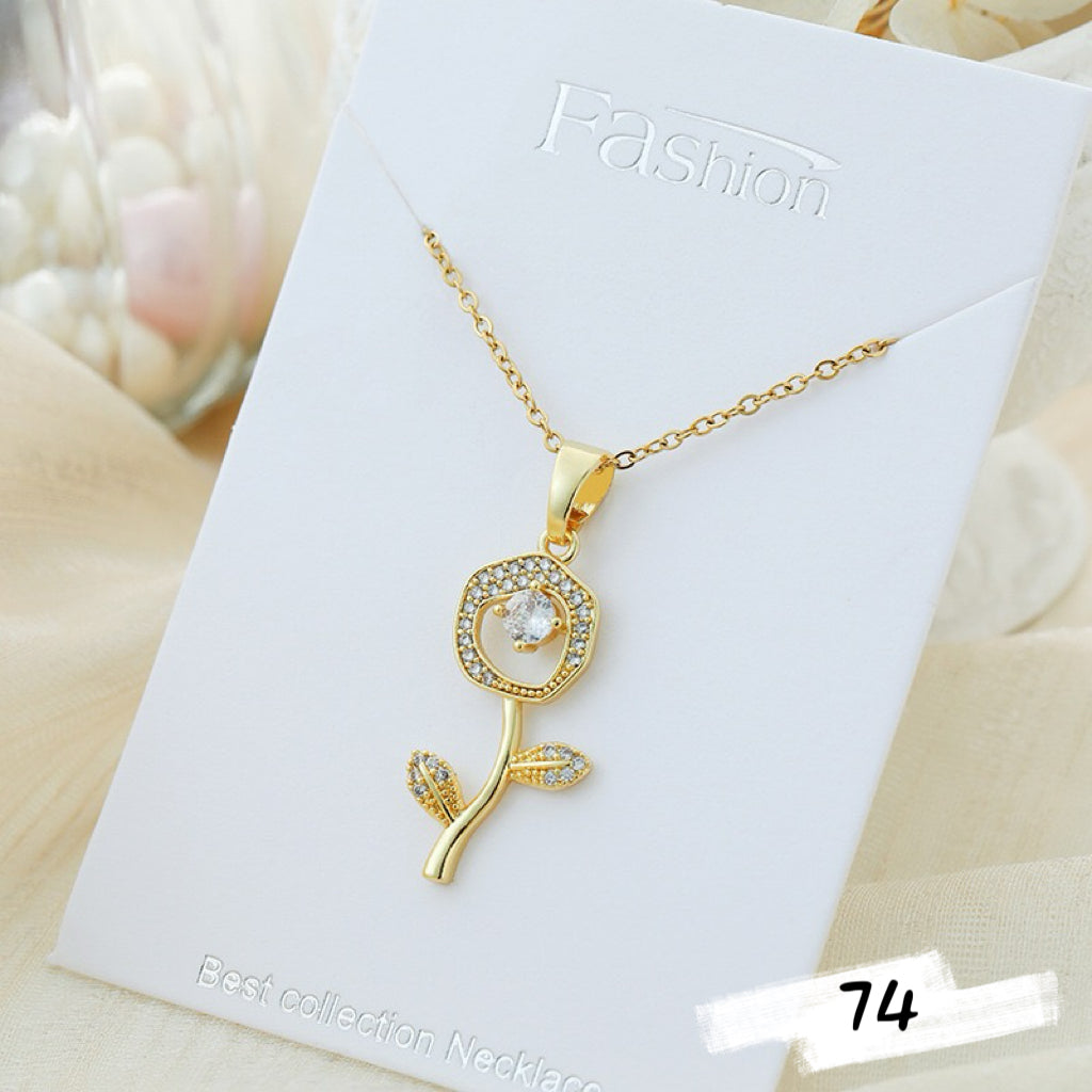 Shiny Golden Necklace
