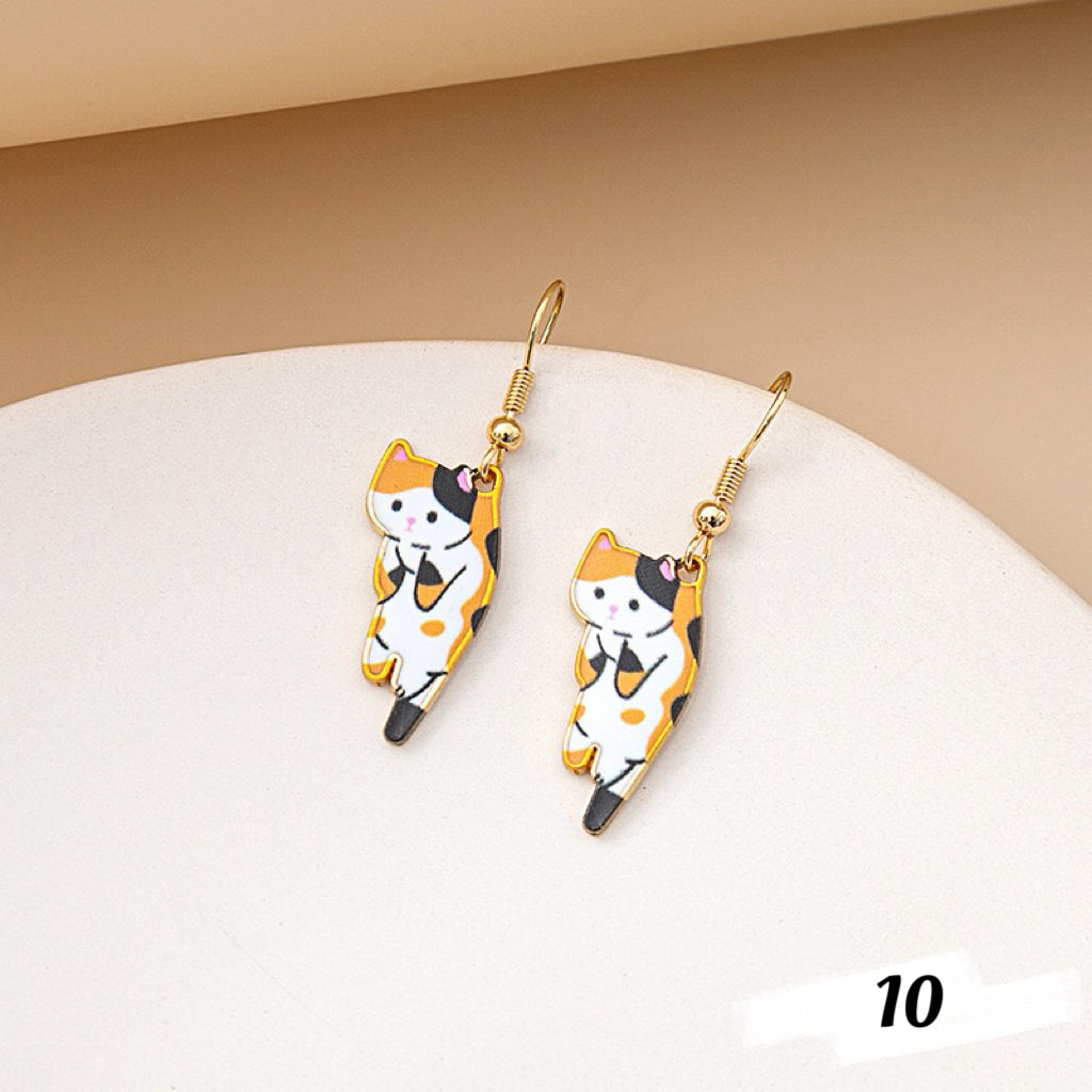 Cute Cat Series Earrings