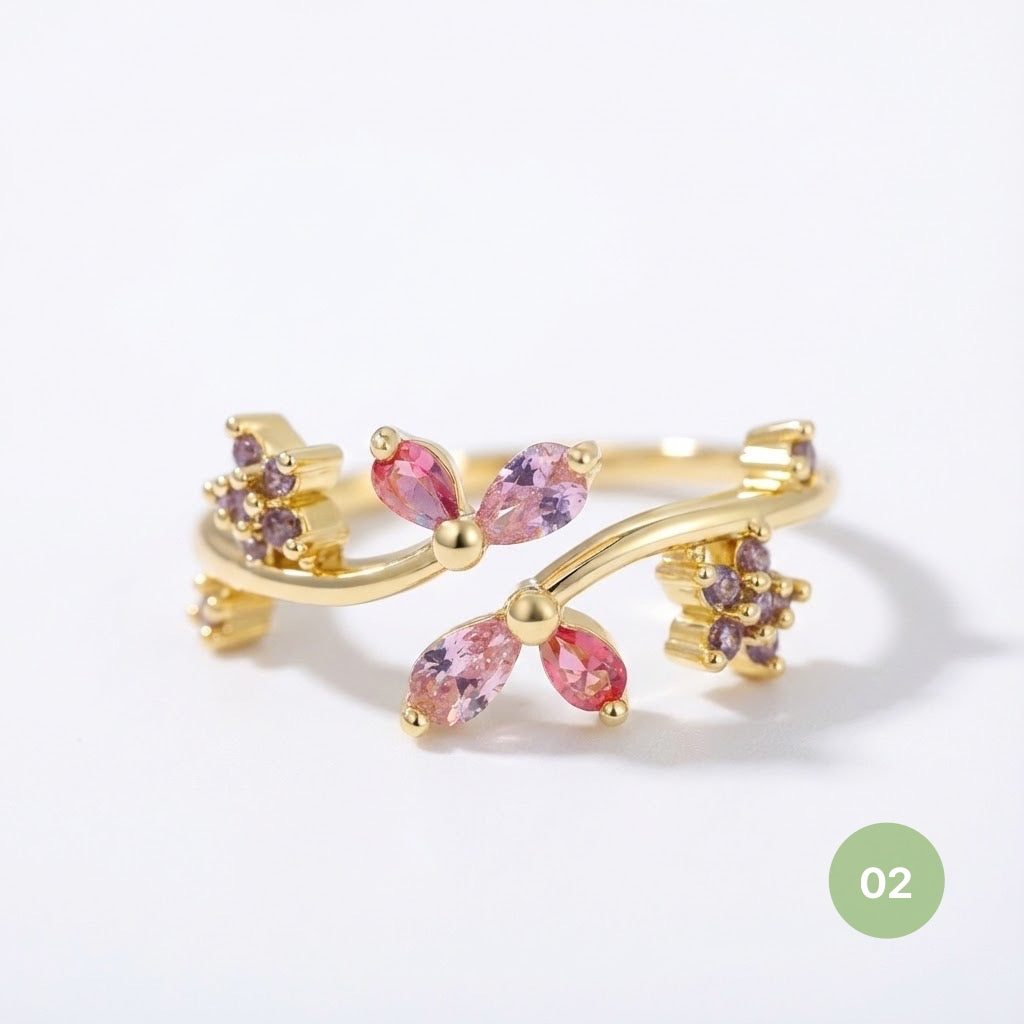 Dainty Rings - golden and silver