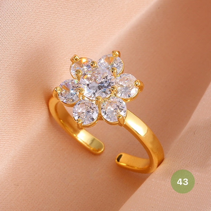 Golden Spinner Ring