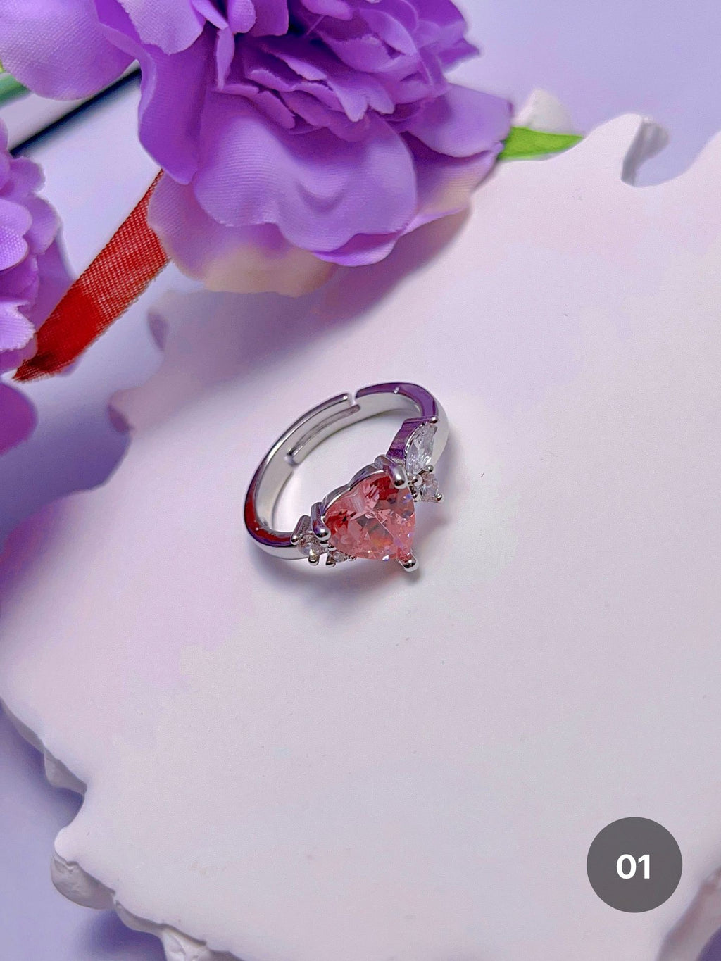 Pink Series Rings