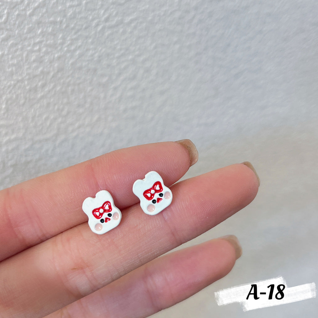 Dainty Stud Earrings - A collection