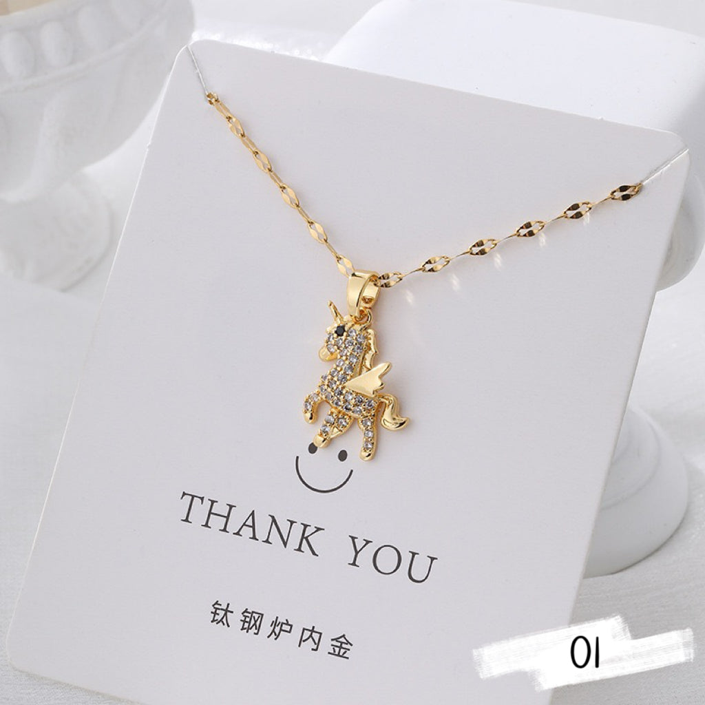 Shiny Golden Necklace