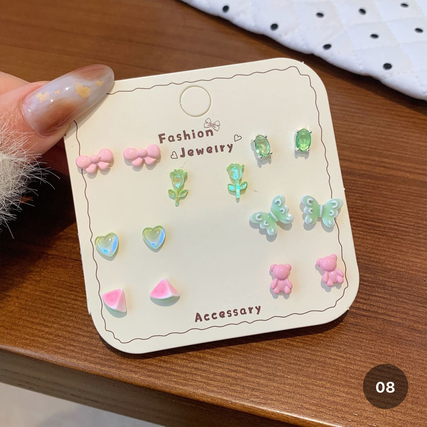 Spring Dopamine Earrings Set