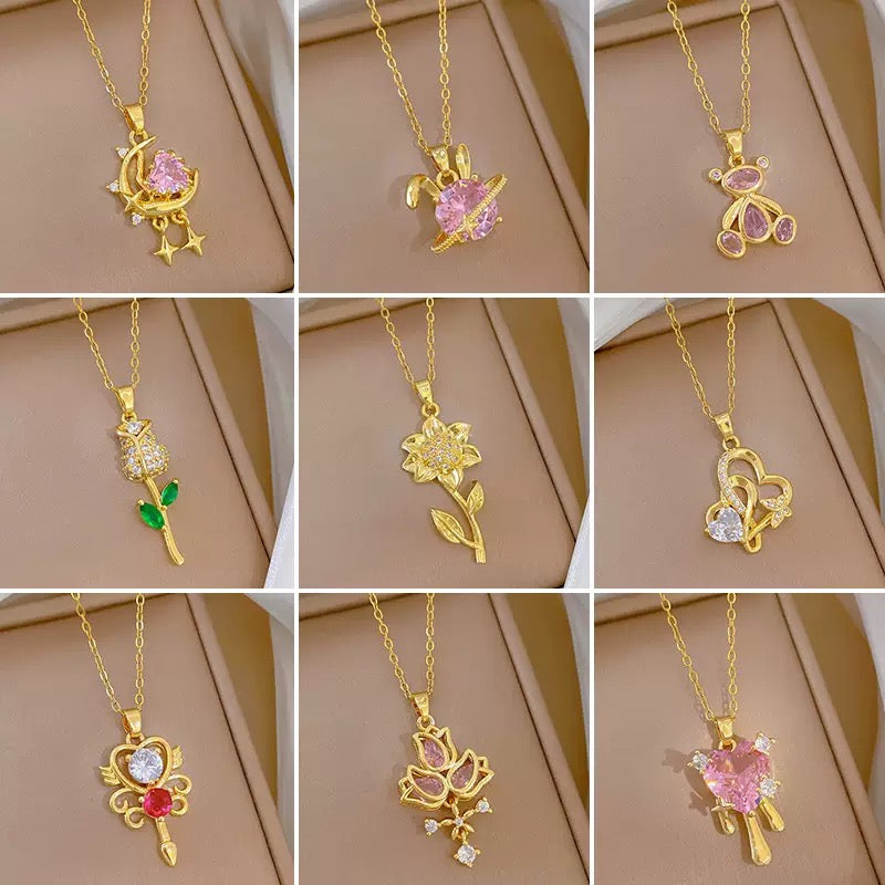 Shiny Golden Necklace