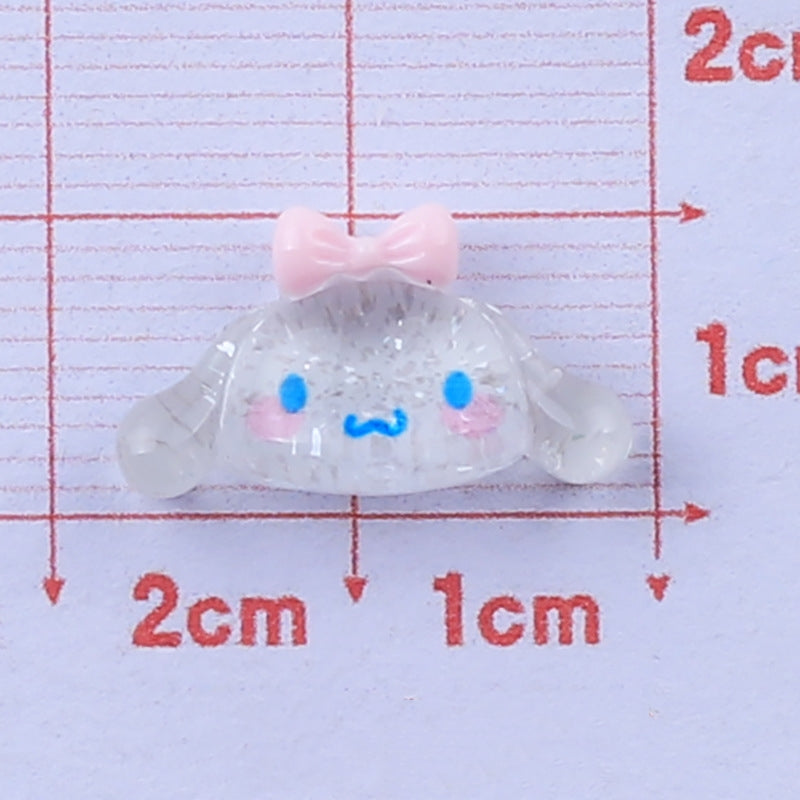 Sanrrio Head Resin Charms 10 pcs