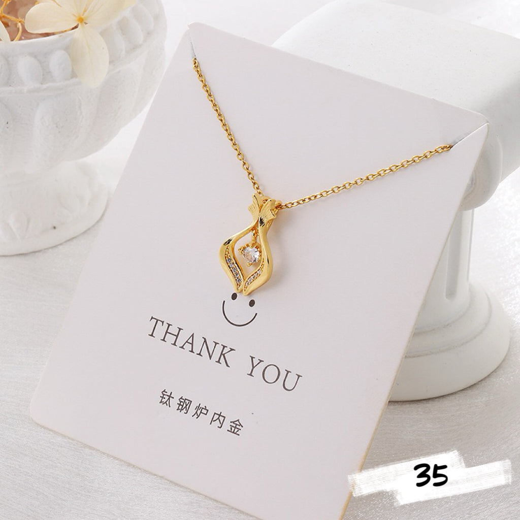 Shiny Golden Necklace