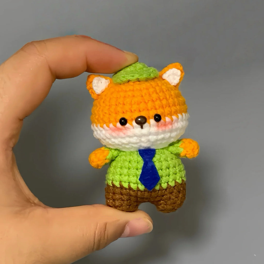 Nick Wide Handmade Crocheted Doll