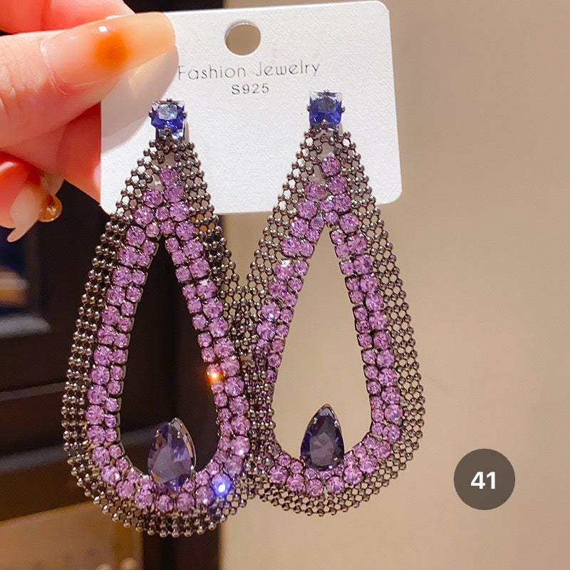 Purple Series Luxury Earrings