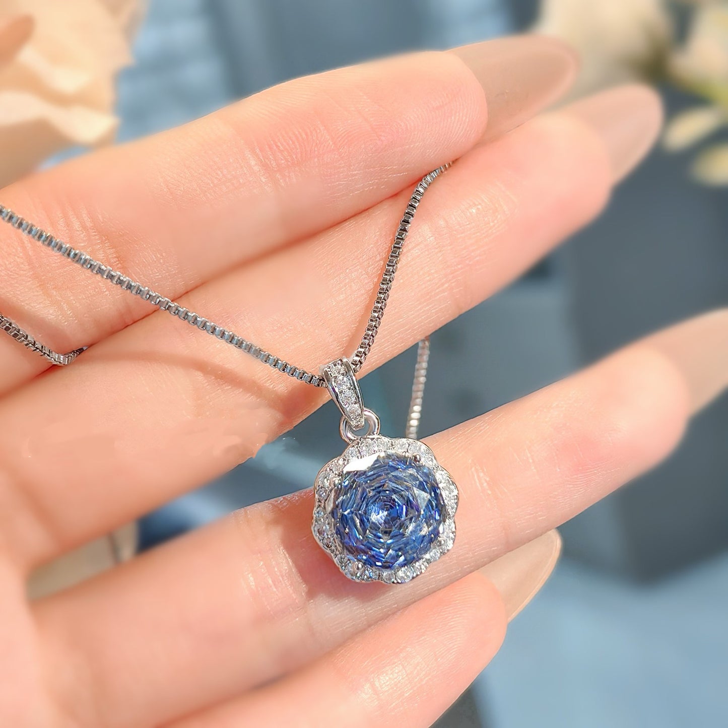 Rose Cut Luxury Jewelry Set