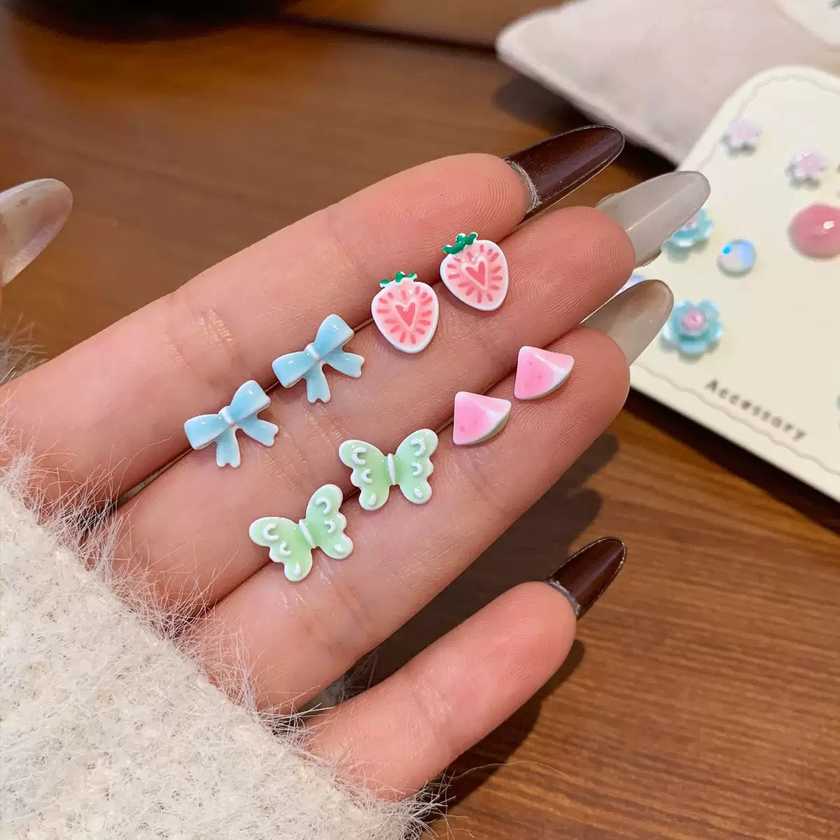 Spring Dopamine Earrings Set