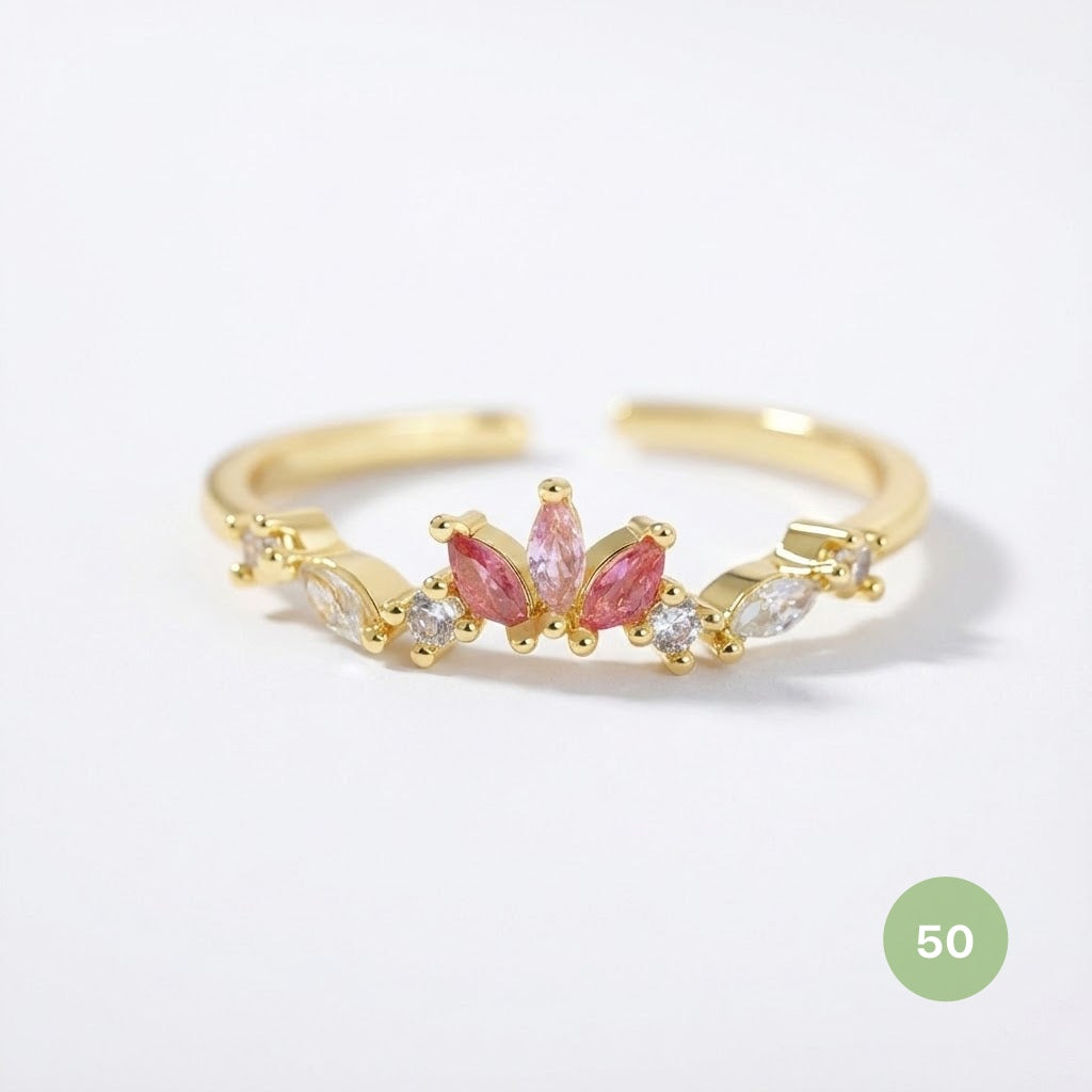 Dainty Rings - golden and silver