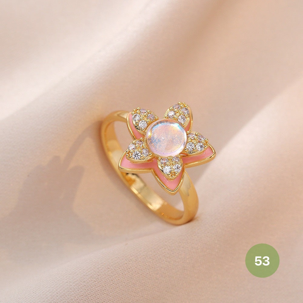Golden Spinner Ring