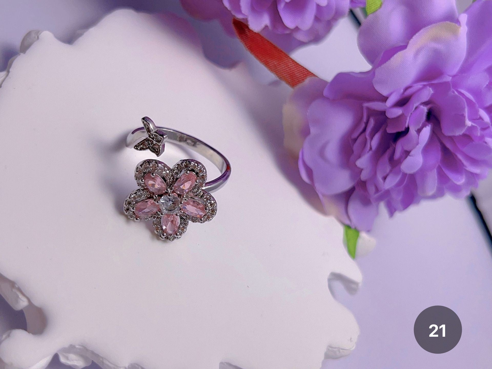 Pink Series Rings