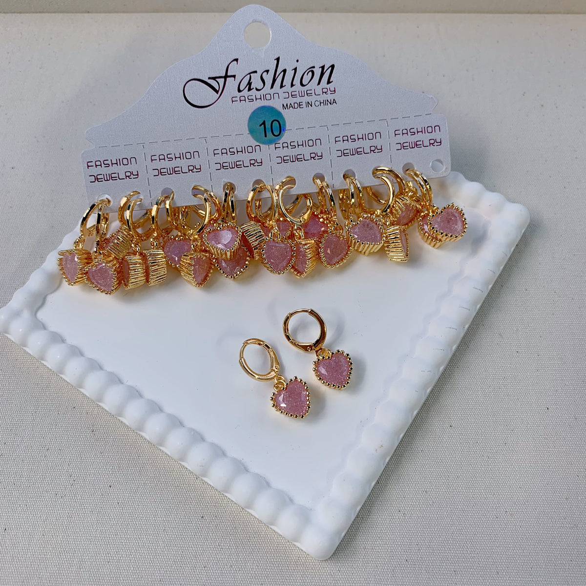 Dainty Dangle Hoop Earring