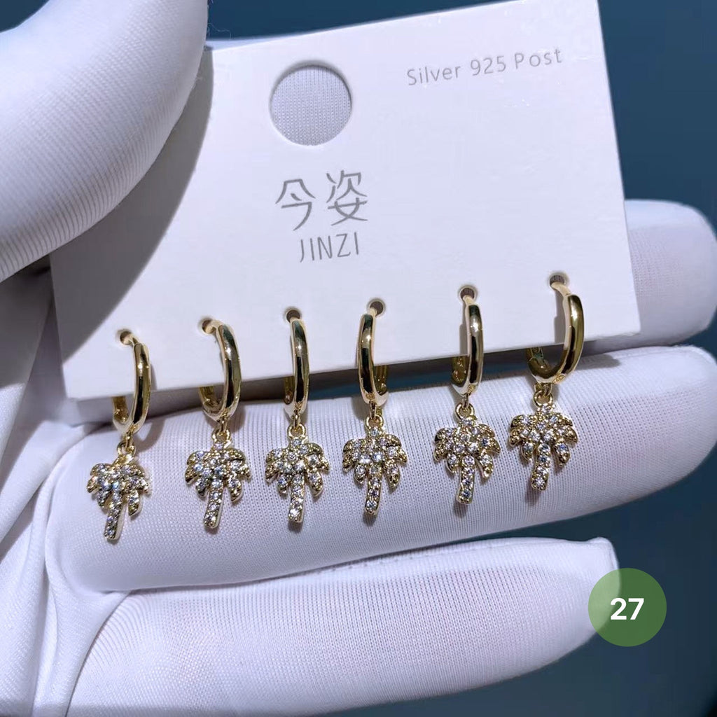 Cute Tiny Hoop Earrings