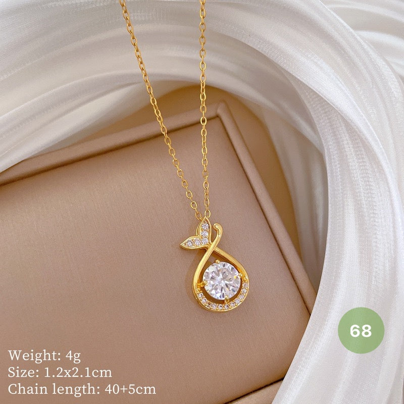 Shiny Golden Necklace