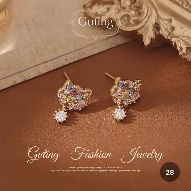 New Dainty Dangle Earrings