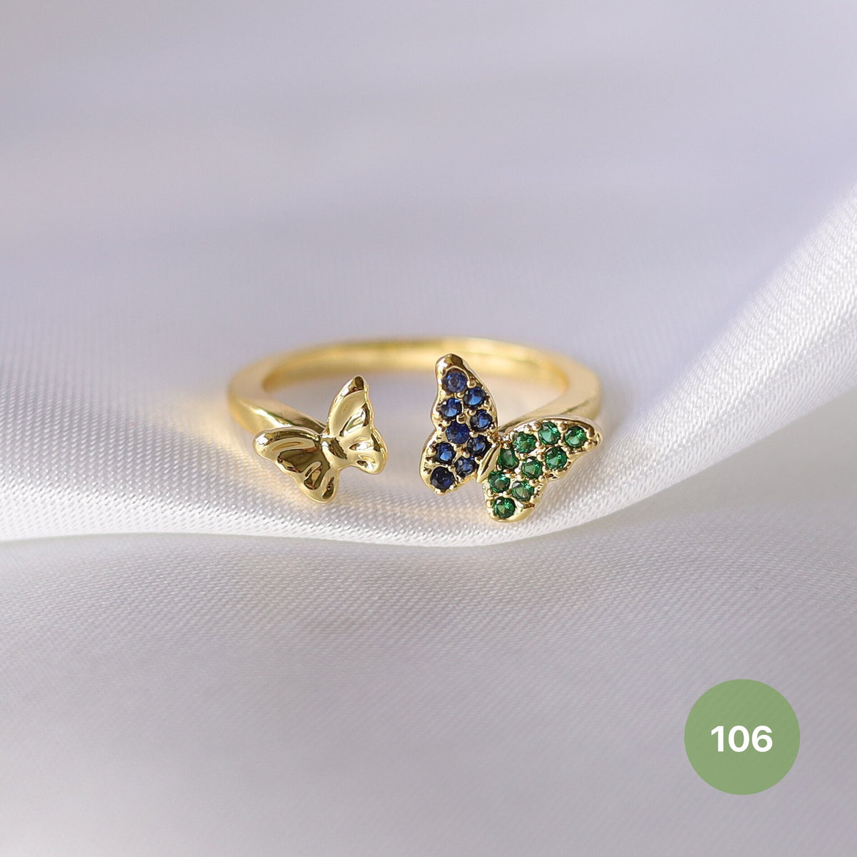 Dainty Rings - golden and silver