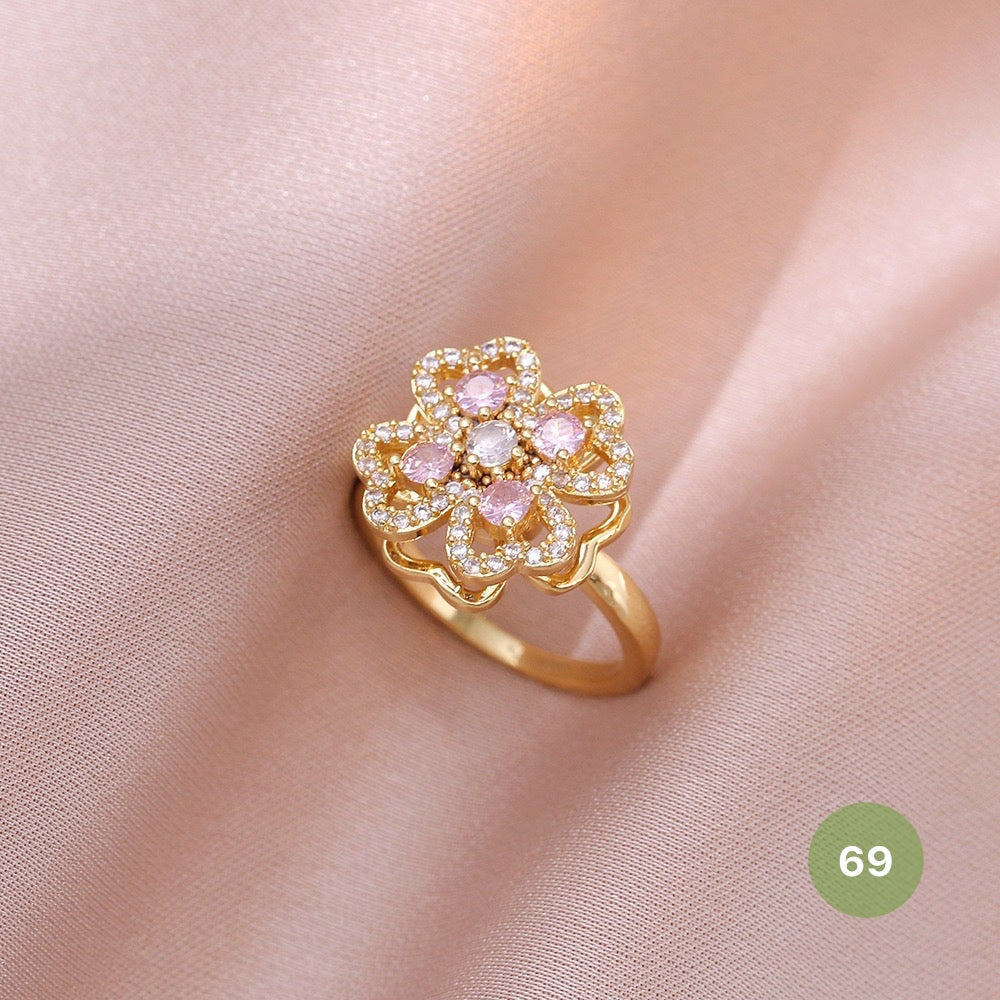 Golden Spinner Ring