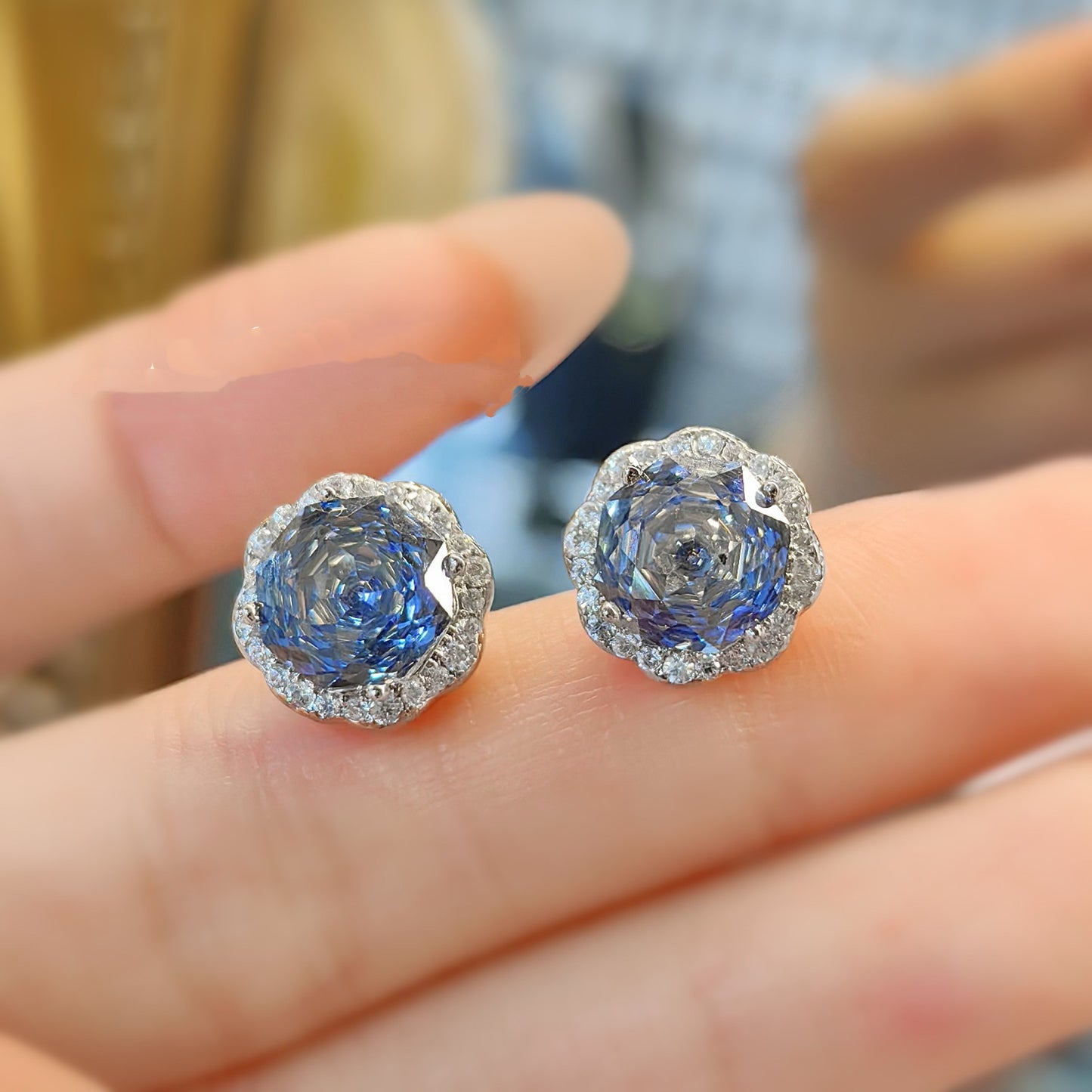 Rose Cut Luxury Jewelry Set