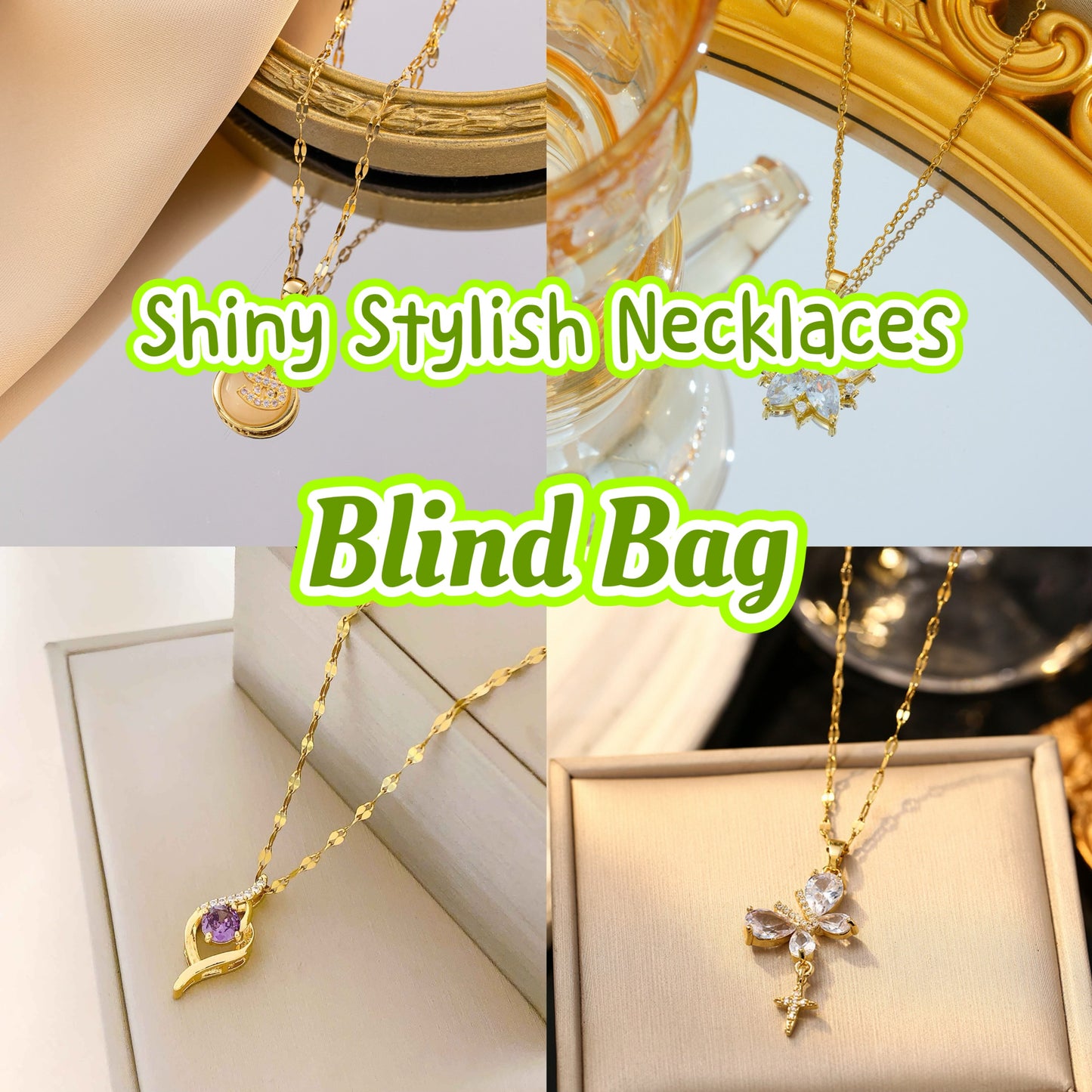 Shiny Stylish Necklaces - Blind Bag