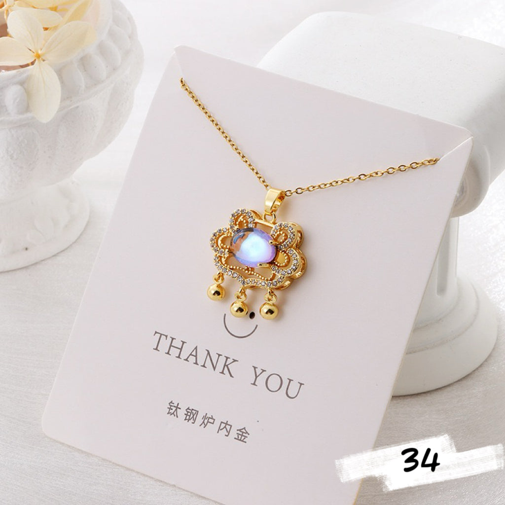 Shiny Golden Necklace