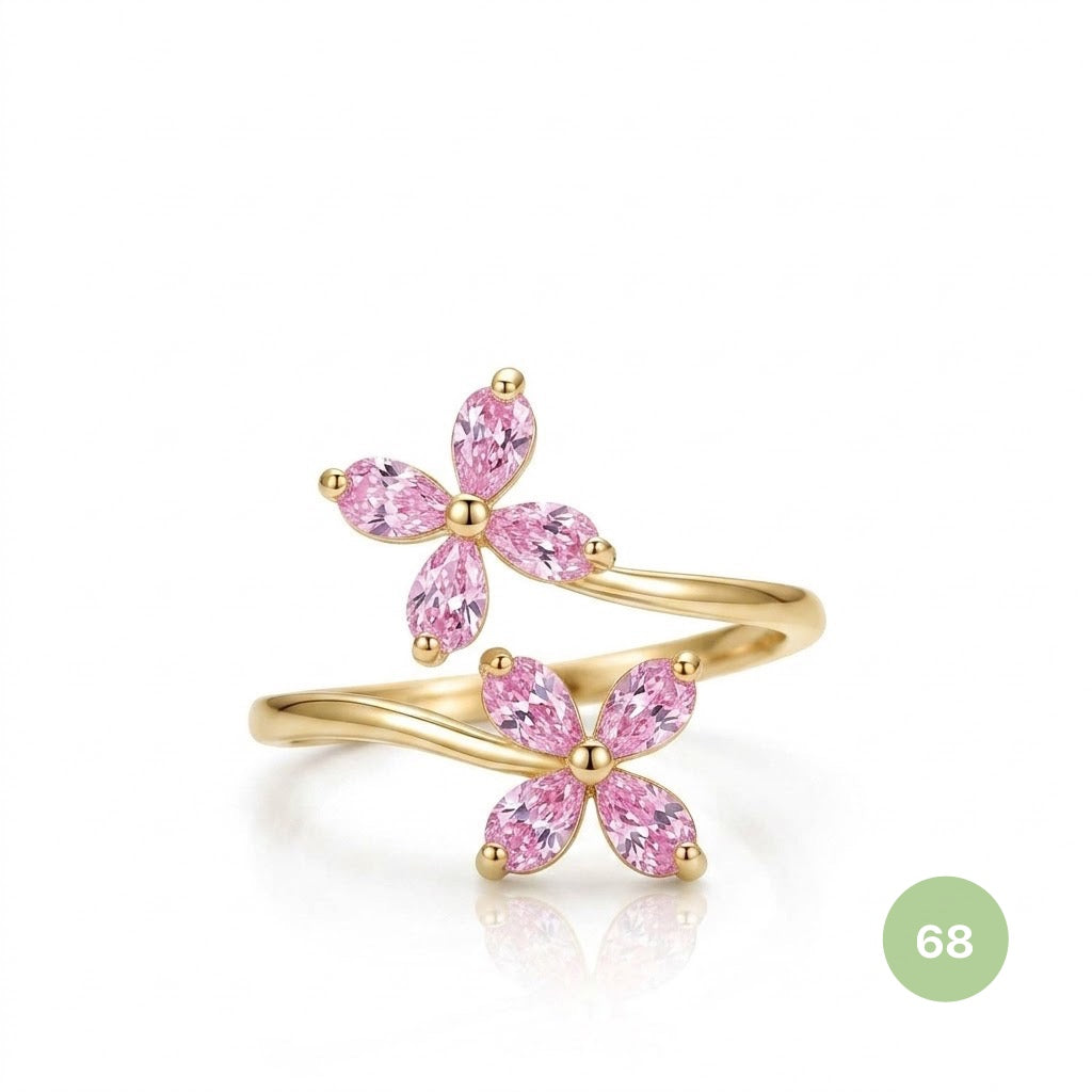 Dainty Rings - golden and silver