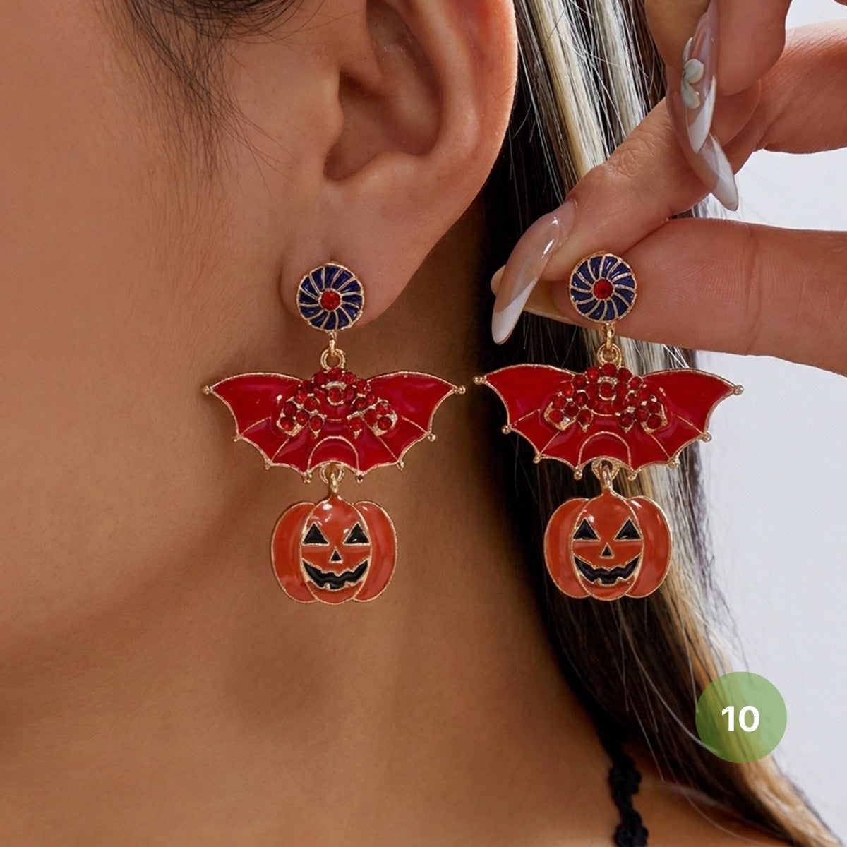 Halloween Candy Dangle Earrings