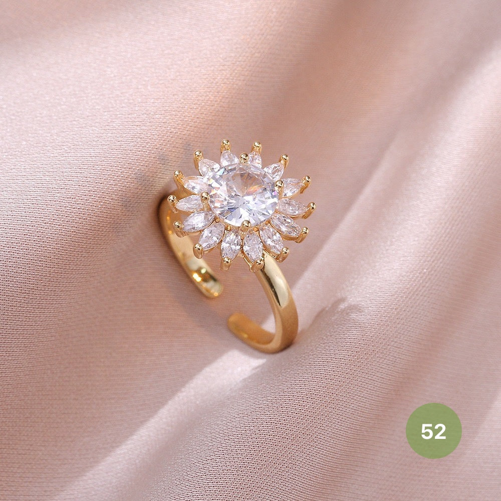 Golden Spinner Ring