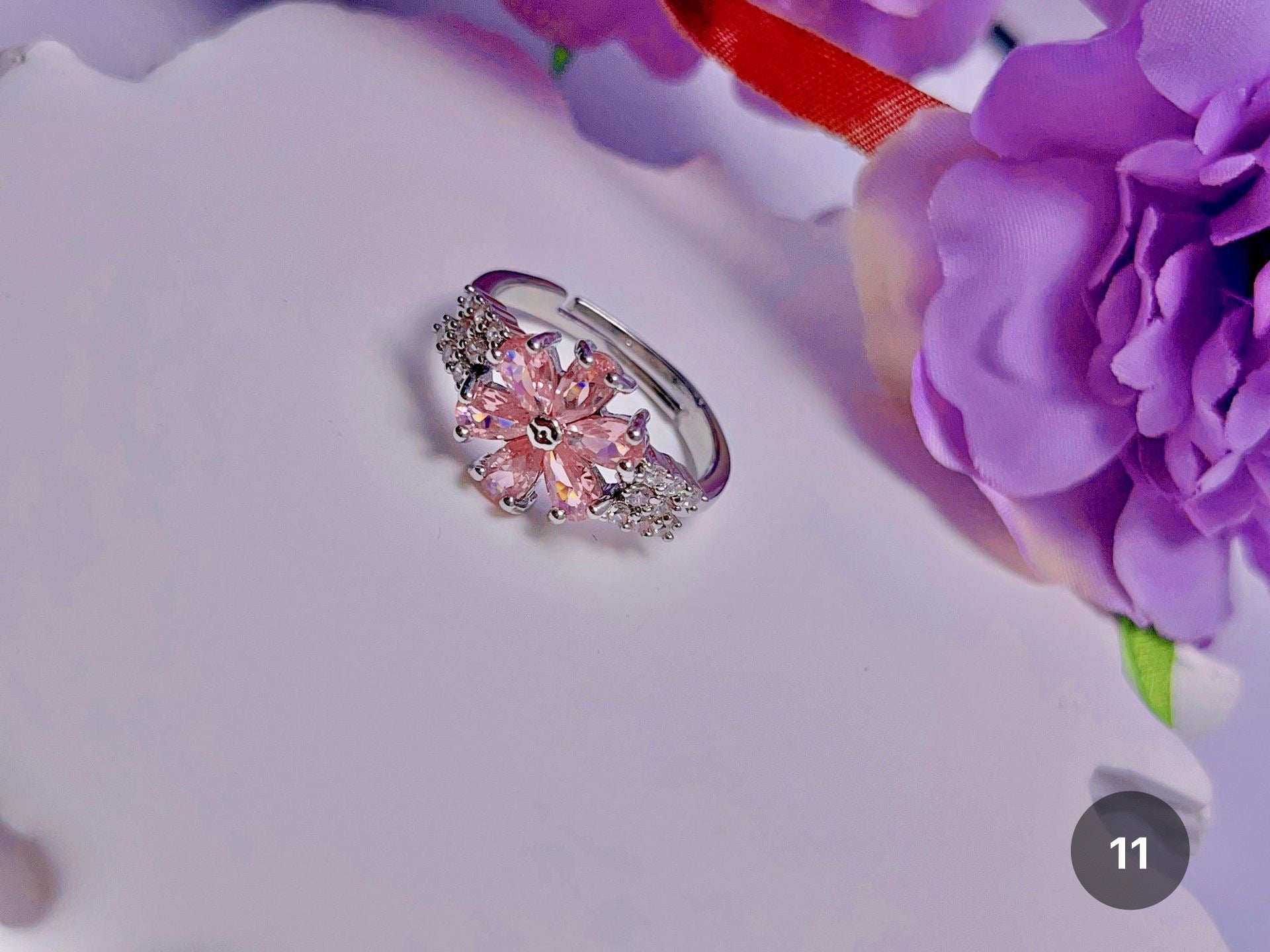 Pink Series Rings