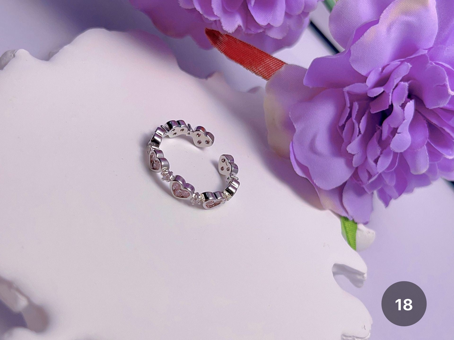 Pink Series Rings