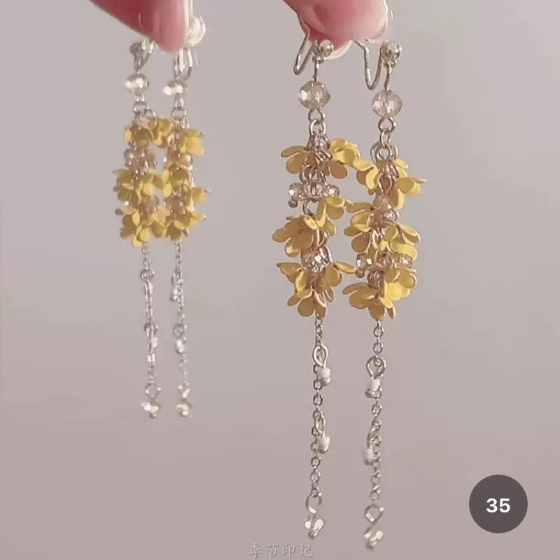 New Dainty Dangle Earrings