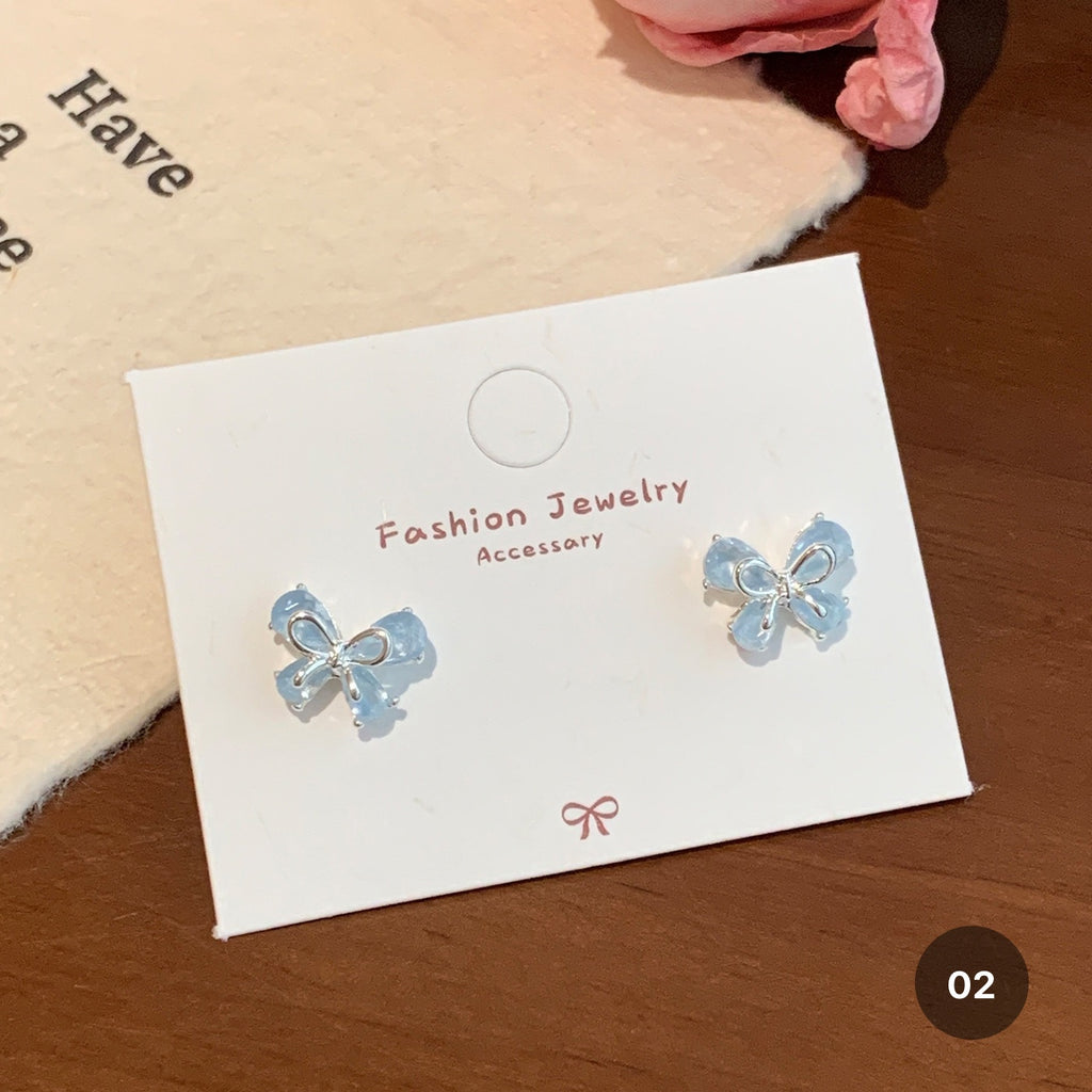 Dainty Bow Series Earrings