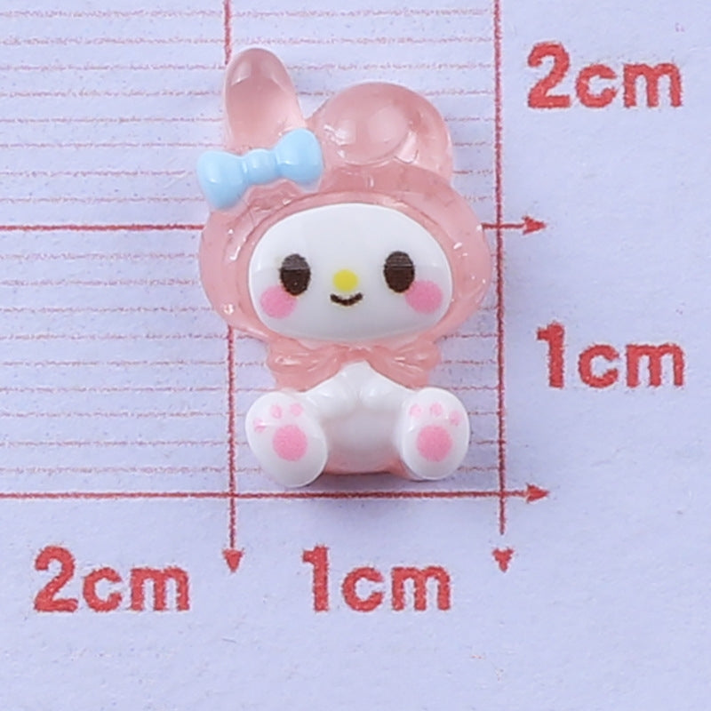 Sanrrio Full Body Resin Charms 10 pcs