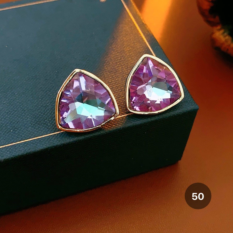 Purple Series Luxury Earrings