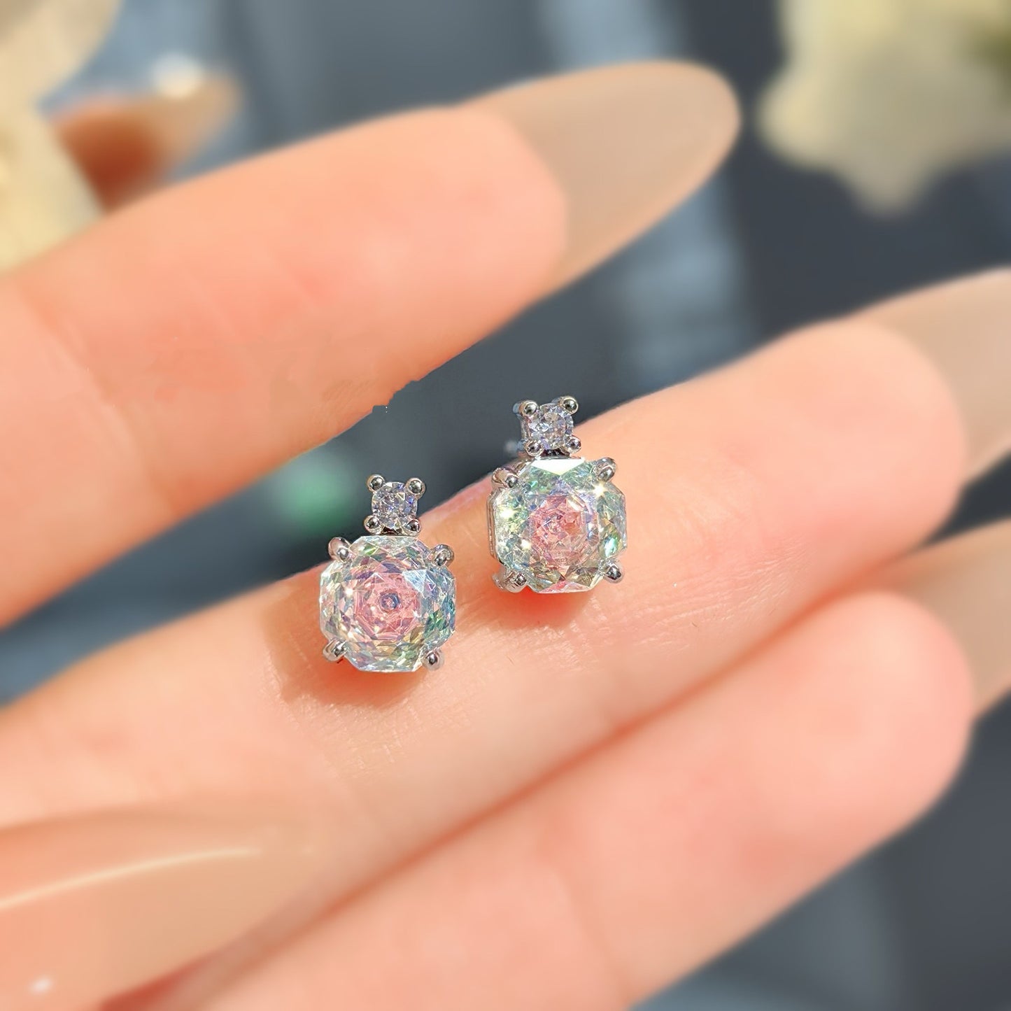Rose Cut Luxury Jewelry Set