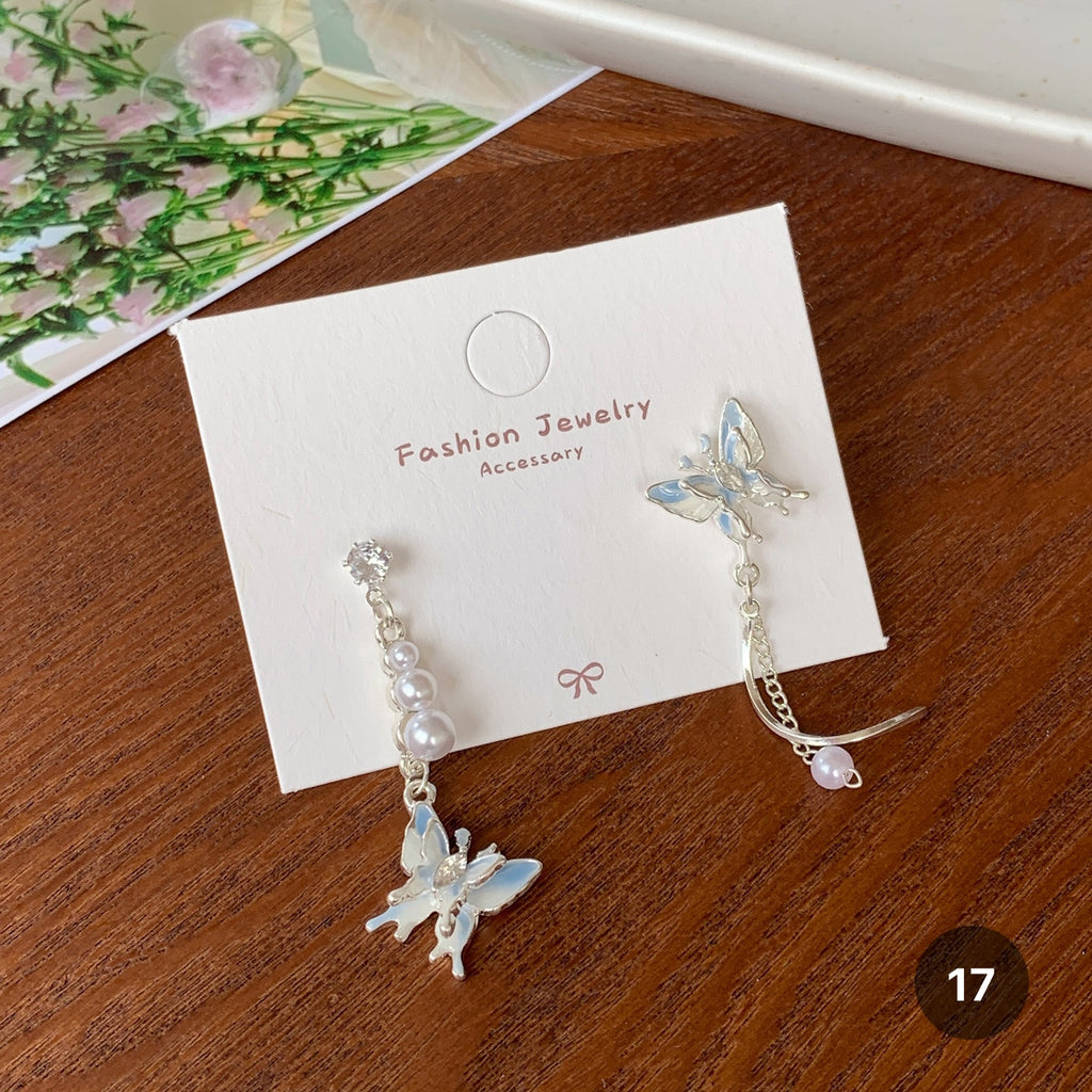 Dainty Butterfly Series Earrings