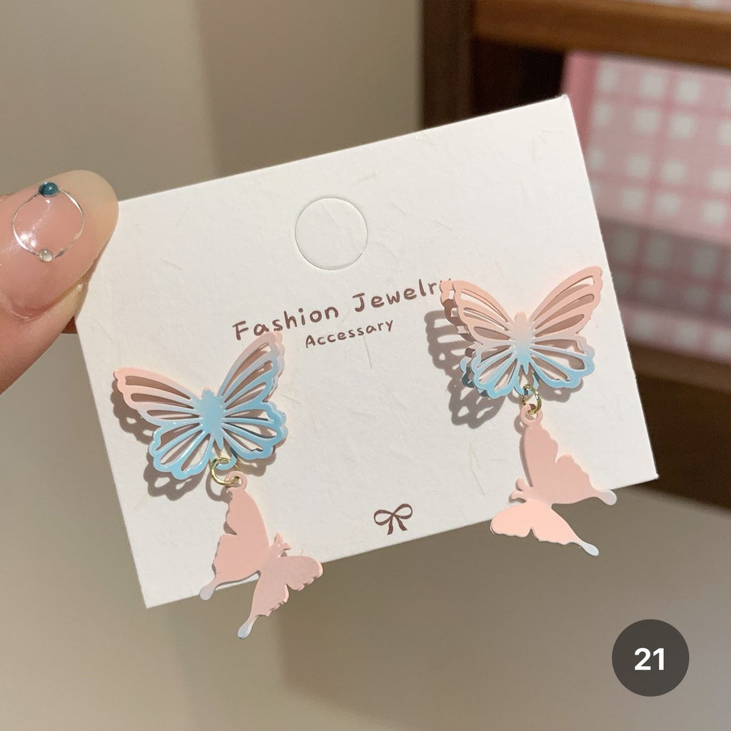 Dainty Butterfly Series Earrings