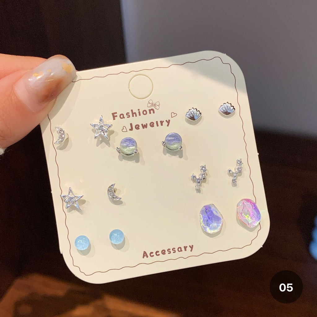 Ocean Style Earrings Set