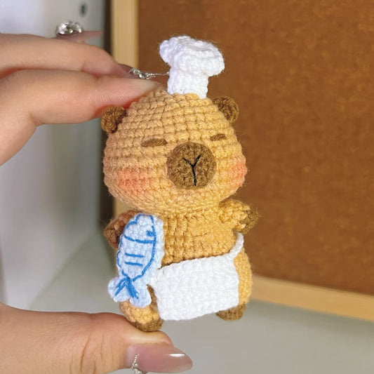 Capybara Handmade Crocheted Doll